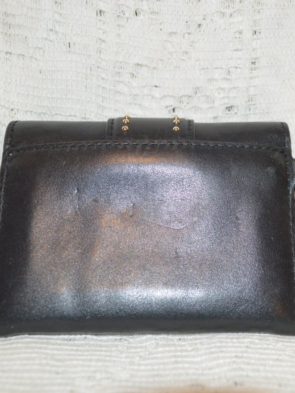 Michael Kors Black Leather Small Wallet - Picture 3 of 11